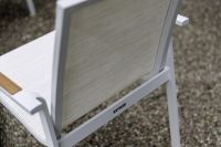 Vorschau: KETTLER DINING DIAMOND Stapelsessel, weiß matt/ beige (Art.-Nr. 0103902-5800)