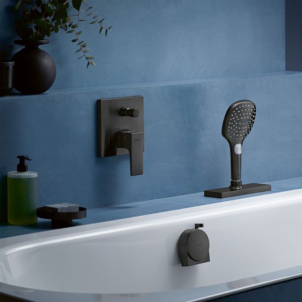 hansgrohe Raindance Select E Handbrause 120 3jet PowderRain, EcoSmart, brushed black chrome