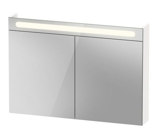 Duravit No.1 Badmöbel-Set 100cm mit Waschtisch, Spiegelschrank, 1 Auszug und Innenschublade