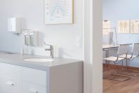 Vorschau: Grohe Eurosmart Einhand-Waschtischbatterie M-Size mit Verbrühschutz, langer Hebelgriff, chrom