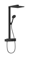 hansgrohe Raindance E Duschsystem 300 1 Strahlart mit ShowerTablet 350 schwarz matt 27362670 hansgrohe Raindance E Duschsystem 300 1 Strahlart mit ShowerTablet 350 schwarz matt 27362670