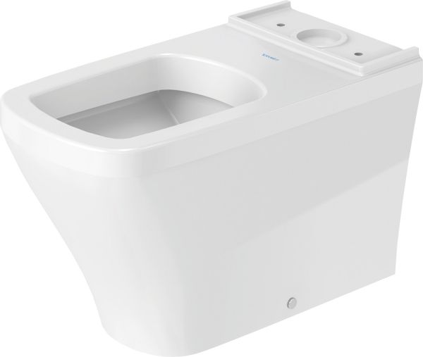 Duravit DuraStyle Stand-WC für Kombination, Tiefspüler 37x70cm, HygieneGlaze, weiß