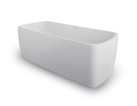 Vorschau: Duravit Qatego freistehende Badewanne rechteckig 180x80cm, weiß