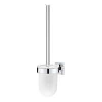 Vorschau: Grohe QuickFix Start Cube Toilettenbürstengarnitur, zum Kleben oder Bohren