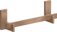 Axor Universal Rectangular Haltestange, 34cm, brushed red gold 42613310