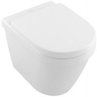 Vorschau: Villeroy&Boch Architectura Tiefspül-WC bodenstehend offener Spülrand, DirectFlush 54x37cm, weiß, 5690R001