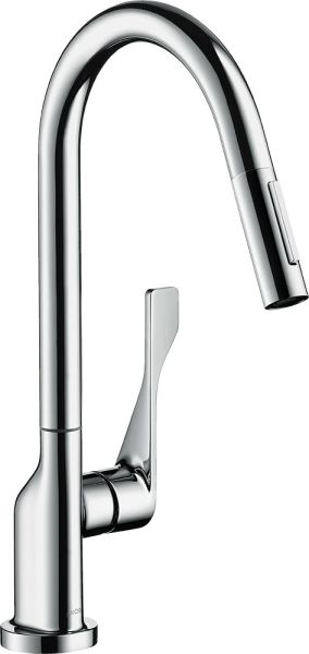Axor Citterio Küchenarmatur 250 Ausziehbrause chrom 39832000