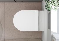 Vorschau: hansgrohe EluPura S Wand-WC Set 540 AquaHelix Flush mit WC-Sitz Slim SoftClose, weiß