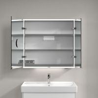 Vorschau: Villeroy&Boch My View Now LED-Aufputz-Spiegelschrank 80x75cm