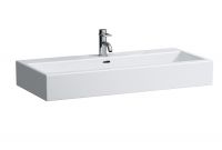 Laufen Living City Waschtisch mit Überlauf 100x46cm 1 Hahnloch