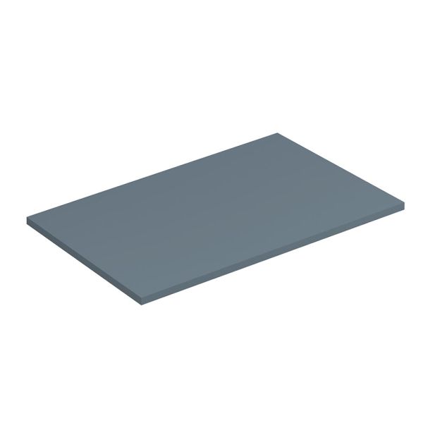 Kludi ICOS Deckplatte 80x50cm für Waschtischunterschrank, teal blue matt 50T80O3