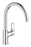Grohe Start Flow Einhand-Spültischbatterie, C-Auslauf, schwenkbar, chrom 31555001 
