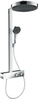 Hansgrohe Rainfinity Showerpipe 360 1jet mit ShowerTablet 350 chrom 26853000