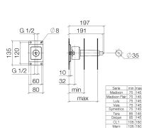 Vorschau: Dornbracht CL.1 UP-Ventil 1/2"