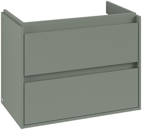 Villeroy&Boch Skyla Waschtischunterschrank 80cm für Becken mittig, soft green C79600AF 