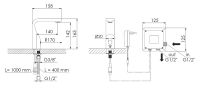Vorschau: Steinberg Serie 230 Elektronik-Waschtischarmatur mit Infrarot Sensor, chrom