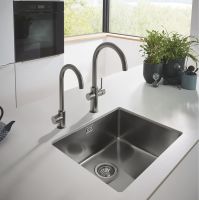 Vorschau: Grohe Red Mono C-Auslauf hard graphite gebürstet 30085AL1