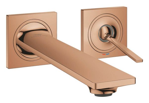 Grohe Allure 2-Loch-Waschtischarmatur Unterputz, Ausladung 21,2cm, warm sunset 19386DA2