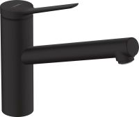 Hansgrohe Zesis M33 Küchenarmatur 150 Niederdruck, schwarz matt 74806670