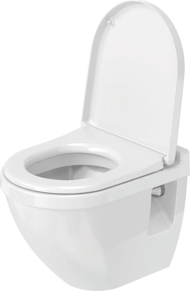 Duravit Starck 3 Wand-WC 48x36,5cm, oval, WonderGliss, weiß 22020900001 3