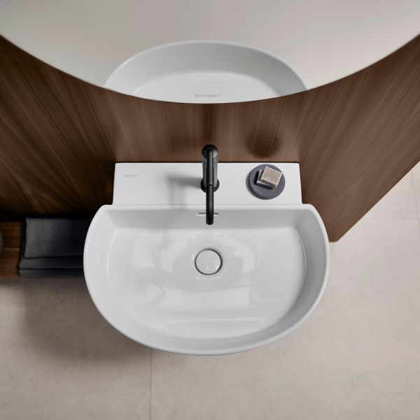 Duravit Balcoon Waschtisch 50x48 D-Form, weiß
