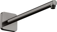 Axor ShowerSolutions Brausearm 39cm softsquare, polished black chrome 26967330