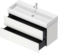 Vorschau: Duravit L-Cube Waschtischunterschrank wandhängend 118x46cm mit 2 Schubladen für Vero Air 235012