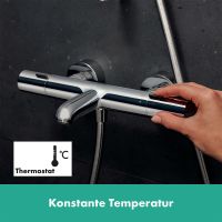 Vorschau: Hansgrohe Ecostat Fine Wannenthermostat Aufputz