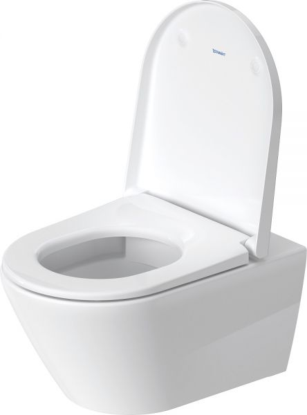 Duravit D-Neo Wand-WC Set mit WC-Sitz, Rimless, weiß