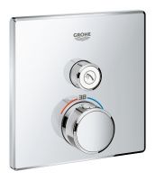 Vorschau: Grohe Grohtherm SmartControl Thermostat mit einem Absperrventil, wassersparend