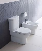 Vorschau: Duravit Darling New Stand-WC für Kombination, Tiefspüler, weiß