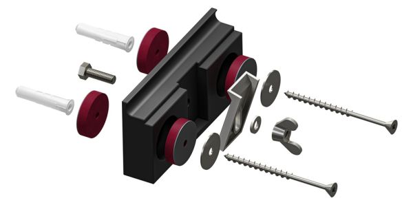 Kaldewei Wannenanker für Badewannen mit flachem Rand 5010