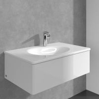Vorschau: Villeroy&Boch Antao Einhebel-Waschtischarmatur mit Push-Open, seitlich bedient