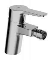 Hansa Hansatwen Bidet-Einhand-Einlochbatterie mit Ablaufgarnitur, chrom 402322830061