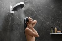 Vorschau: Hansgrohe Rainfinity Kopfbrause 250 3jet mit Wandanschluss