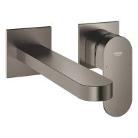 Grohe Plus 2-Loch-Waschtischbatterie Ausladung 203mm, hard graphite gebürstet 29306AL4