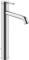Duravit C.1 Einhebel-Waschtischmischer XL mit Zugstangen-Ablaufgarnitur, chrom, C11040001010
