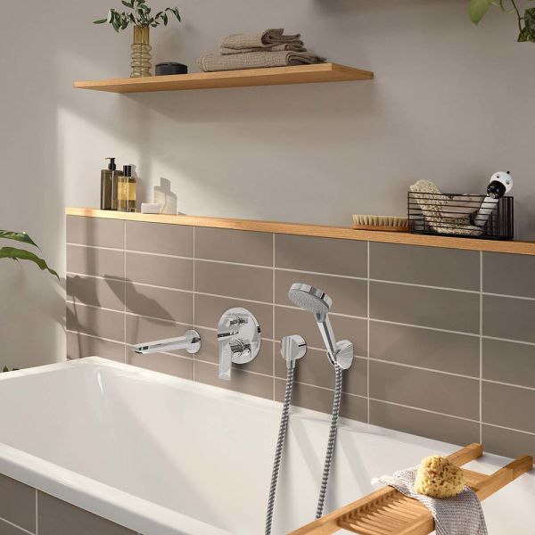 Hansgrohe Rebris E Wanneneinlauf, chrom 72431000