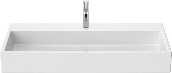 Duravit Vero Air Waschtisch 100x47cm, mit 1 Hahnloch, ohne Überlauf, geschliffen, weiß 2350100071