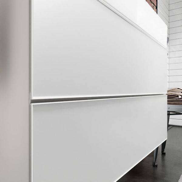 hansgrohe Xevolos E Waschtischunterschrank 118x47,5cm für Waschtisch, 2 Schubkästen