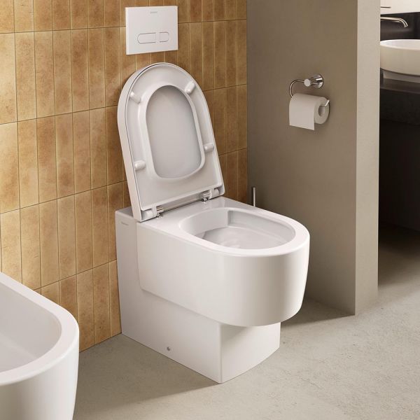 Duravit Balcoon WC-Sitz D-Form überlappend, ohne Absenkautomatik, weiß
