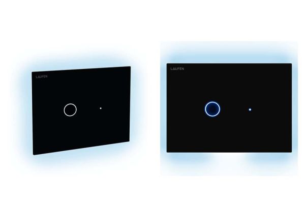 Laufen Ineo Eclipse berührungslose Betätigungsplatte mit Ambientelicht & Benutzererkennung