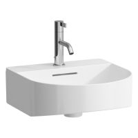 Laufen Sonar Aufsatz-Handwaschbecken, geschliffen, 41x42cm H8163410001041