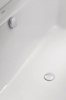 Vorschau: Duravit Happy D.2 Einbau-Badewanne rechteckig, Rückenschräge rechts, 170x70cm, weiß