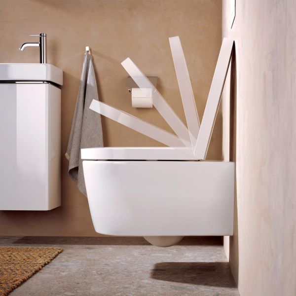 hansgrohe EluPura S Wand WC Set 540 AquaHelix Flush HygieneEffect