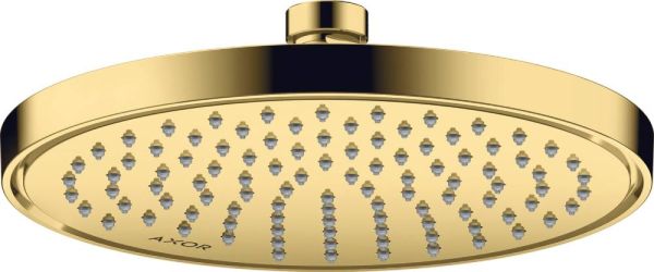 Axor ShowerSolutions Kopfbrause 220 1jet EcoSmart polished gold optic 35383990