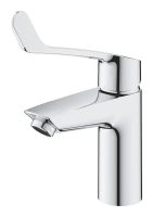 Vorschau: Grohe Eurosmart Einhand-Waschtischbatterie S-Size mit Verbrühschutz, langer Hebelgriff, chrom