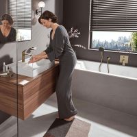 Vorschau: hansgrohe Vivenis Wannenarmatur Unterputz, brushed bronze