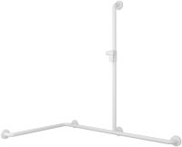 Villeroy&Boch ViCare Duschhandlauf mit Brausehalter, T-Form über Eck, reversible, weiß 921731681