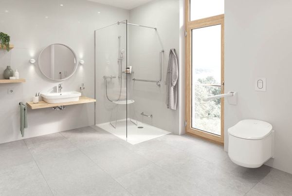 Grohe Grohtherm 800 Thermostat-Brausebatterie, chrom